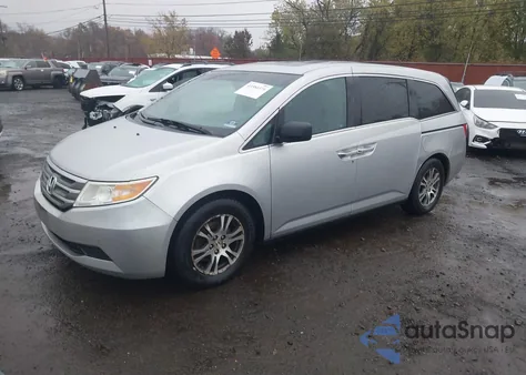 2011 Honda Odyssey Ex-L из США, поврежденный, VIN 5FNRL5H65BB026134